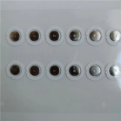 Réseau de dômes de boutons médicaux